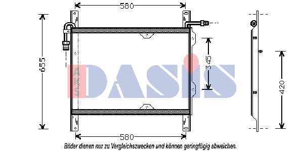 AKS DASIS kondensatorius, oro kondicionierius 292010N